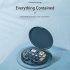 RC 190 60W USB C Adapter Kit Multifunctional Data Cable Conversion Head Portable Storage Box Contains Card Storage Phone Holder blue