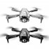 RC Aircraft 4k Obstacle Avoidance 360 Degree Rollover Optical Flow Dual Camera 4 Shaft RC Drone Black 2 Batteries