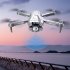 RC Aircraft 4k Obstacle Avoidance 360 Degree Rollover Optical Flow Dual Camera 4 Shaft RC Drone Gray 2 Batteries