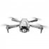 RC Aircraft 4k Obstacle Avoidance 360 Degree Rollover Optical Flow Dual Camera 4 Shaft RC Drone Gray 2 Batteries
