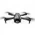 RC Aircraft 4k Obstacle Avoidance 360 Degree Rollover Optical Flow Dual Camera 4 Shaft RC Drone Black 2 Batteries