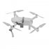 RC Airplane Thrower for DJI Mavic Pro Drone Wedding Proposal Delivery Air Dropping Transport Gift Parachute Aircraft Accessories gray