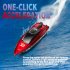 RC Boat For Kids 2 4GHZ Racing Boats 5km h Remote Control Speedboat Summer Water Toys For Boys Girls Gifts A red