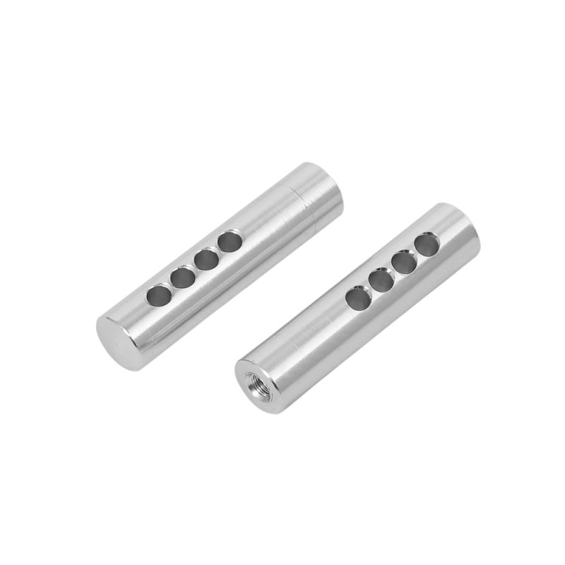 RC Car Anti-collision Pillars 7.5mm Fixed Rod with 2.5mm Holes Front and Rear Pillars for SCX10 Off-Road Vehicle Shockproof Accessory 2pcs