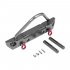 RC Car Frame Kit 1 10 CNC Aluminum for SCX10 AXIAL RC Crawler Climbing Car without Tire as shown