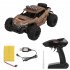 RC Car HQ1803 1 18 2 4G 4WD Off Road High Speed Racing Car Climbing Remote Control Electric Off Road Truck brown standard