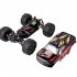 RC Car High Speed 60KM H X 04 2 4G 1 10 4WD  Brushless Big Foot Vehicle Models Truck Off Road Vehicle Buggy RC Electronic Toys RTR red