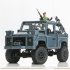 RC Car High Speed Off Road  Cavalry Jeep Crawler Remote Control Vehicle Off Road All Terrain 1 12 2 4G 4WD Electric RC Buggy with LED Light for On Road and Off 