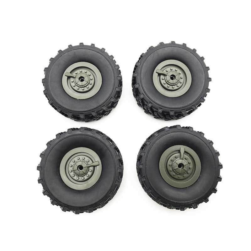 RC Car Tires /Battery/ Motor Applies To: 1:16 RC Car WPL Ural B36 B24 B16 C24 Remote Control Car Tire 4pcs