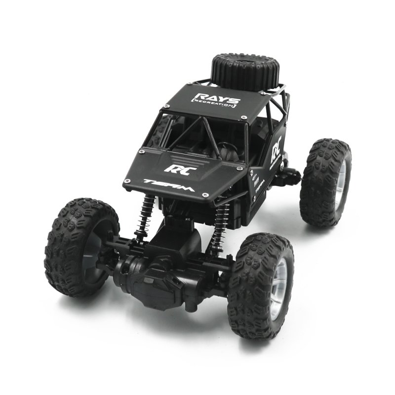 RC Cars on the Control Panel Climbing Off-Road Remote Control Car Toys RC Buggy Radio-Controlled Machine black