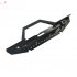 RC Crawler Metal Front   Rear Bumper with Lights for Axial SCX10 Jeep AX90046 RC Car Front bumper