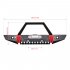 RC Crawler Metal Front   Rear Bumper with Lights for Axial SCX10 Jeep AX90046 RC Car Front bumper