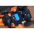 RC Customizable 6 Wheeled Car uses 2 4GHz Frequency to be able to reach distances of 80 to 100 Meters