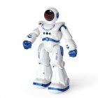 RC Dancing Robot Intelligent Programing Automatic Presentation Gesture Sensor Singing Remote Control Robot For Boys Girls Birthday Christmas New Year Gifts blue