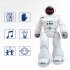 RC Dancing Robot Intelligent Programing Automatic Presentation Gesture Sensor Singing Remote Control Robot For Boys Girls Birthday Christmas New Year Gifts silv