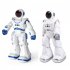 RC Dancing Robot Intelligent Programing Automatic Presentation Gesture Sensor Singing Remote Control Robot For Boys Girls Birthday Christmas New Year Gifts silv