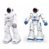 RC Dancing Robot Intelligent Programing Automatic Presentation Gesture Sensor Singing Remote Control Robot For Boys Girls Birthday Christmas New Year Gifts silv