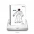 RC Dancing Robot Intelligent Programing Automatic Presentation Gesture Sensor Singing Remote Control Robot For Boys Girls Birthday Christmas New Year Gifts silv