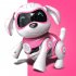 RC Dog Robot Toys Rechargeable Touch Sensing Simulation Remote Control Robot Pet Educational Toys Blue