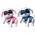 RC Dog Robot Toys Rechargeable Touch Sensing Simulation Remote Control Robot Pet Educational Toys Blue