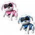RC Dog Robot Toys Rechargeable Touch Sensing Simulation Remote Control Robot Pet Educational Toys Blue