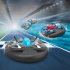 RC Drone Altitude Hold Headless Mode 3 in 1 Sea Land Air Mode RC Mini Quadcopter Red