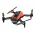 RC Drone Dual Camera Gps Positioning HD 6k Aerial Photography Long Endurance Mini Quadcopter Orange