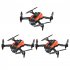 RC Drone Dual Camera Gps Positioning HD 6k Aerial Photography Long Endurance Mini Quadcopter Orange