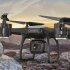 RC Drone Fixed Height Aerial Photography Remote Control Aircraft DIY Assembled Drone Black Blue   B