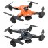 RC Drone HD Dual Camera Aerial Photography Long Endurance Obstacle Avoidance Folding Remote Control Quadcopter Black A
