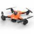 RC Drone HD Dual Camera Aerial Photography Long Endurance Obstacle Avoidance Folding Remote Control Quadcopter Black A