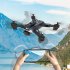 RC Drone HD Dual Camera Aerial Photography Long Endurance Obstacle Avoidance Folding Remote Control Quadcopter Black A