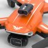 RC Drone HD Dual Camera Aerial Photography Long Endurance Obstacle Avoidance Folding Remote Control Quadcopter Black A