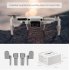 RC Drone Landing Gear Foldable Feet Heightened Stand for DJI Mavic Mini Airplane Shock absorbing Stabilizer Take off Protector gray