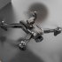 RC Drone Optical Flow Fixed 360 Degree Obstacle Avoidance Headless Mode RC Quadcopter Long Battery Life Gray