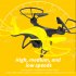 RC Drone with Camera Wifi Fpv Gps Air Pressure Fixed Height RC Quadcopter 3D Flip Headless Mode White