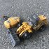 RC Excavator 4 Channel Remote Control Bulldozer Electric Engineering Vehicle Model Toys For Boys Girls Birthday Christmas Gifts JH74 9D as shown
