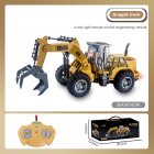 RC Excavator 4-Channel Remote Control Bulldozer Electric Engineering Vehicle Model Toys