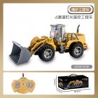 RC Excavator 4-Channel Remote Control Bulldozer Electric Engineering Vehicle Model Toys