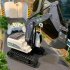 RC Excavator Model for Kids Simulation Electric Excavator Remote Control Engineering Vehicle Toys for Boys Girls HJ8007