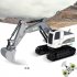 RC Excavator Model for Kids Simulation Electric Excavator Remote Control Engineering Vehicle Toys for Boys Girls HJ8007
