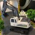 RC Excavator Model for Kids Simulation Electric Excavator Remote Control Engineering Vehicle Toys for Boys Girls HJ8007