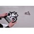 RC Mini UFO Tricopter has 6 Axis Gyro and is controlled using 2 4GHz frequency with 4 Channels 