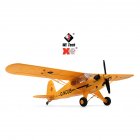 RC Plane XK A160 3D 6G 7 4v High performance 1406 Brushless Motor Airplane yellow