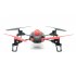 RC Quad Copter that has 4 Channels and uses 2 4GHz Frequency to communicate between RC model and controller