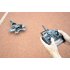 RC Quadcopter Jet Fighter that uses 3 Axis  2 4GHz Frequency with a 100 Meter Range