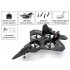 RC Quadcopter Jet Fighter that uses 3 Axis  2 4GHz Frequency with a 100 Meter Range