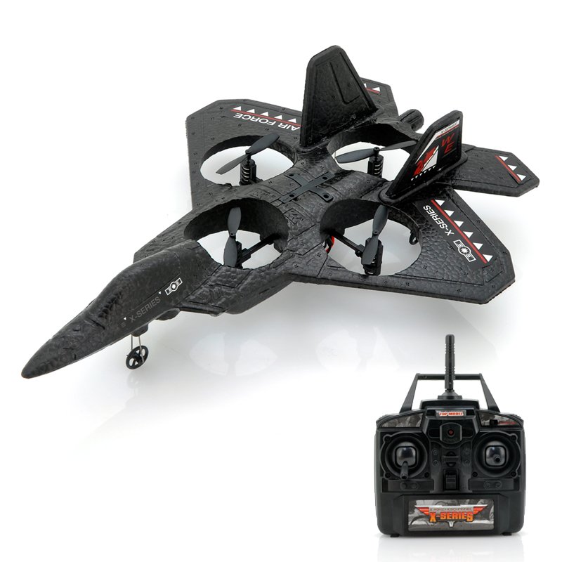 RC Quadcopter Jet Fighter - Air Force X