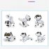 RC Robot Dog Toys for Kids Programmable Remote Control Stunt Robot Puppy Interactive Toy Electronic Pet Dog
