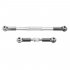 RC Steering Rod CNC Machined Aluminium Alloy Linkage Set for WPL 1608T RC Truck Car Accessory blue as shown